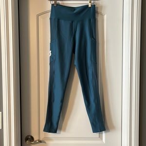 Peloton leggings. Large. Teal. Worn once!